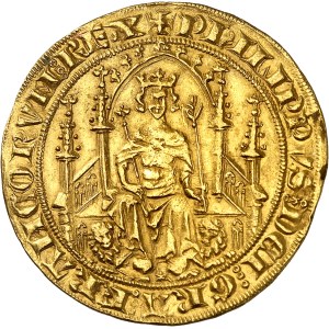 Philippe VI (1328-1350). Parisis d’or ND (1329).