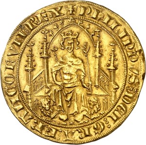 Philippe VI (1328-1350). Parisis d'or ND (1329).
