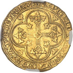 Philippe VI (1328-1350). Écu d’or à la chaise, 1ère émission ND (1337).