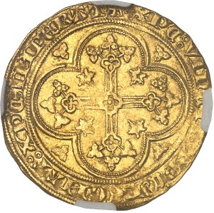 Philip VI (1328-1350). Gold shield with chair, 1st issue ND (1337).