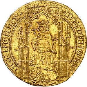 Philippe VI (1328-1350). Lion d’or ND (1338).