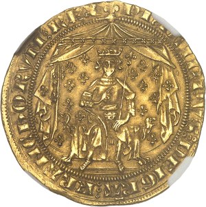 Philippe VI (1328-1350). Golden flag ND (1339).