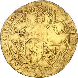 Philippe VI (1328-1350). Golden Angel, 2nd ND issue (1341).