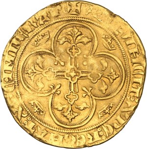 Philippe VI (1328-1350). Golden Angel, 2nd ND issue (1341).