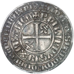 Philippe VI (1328-1350). Gros parisis ND (1329).