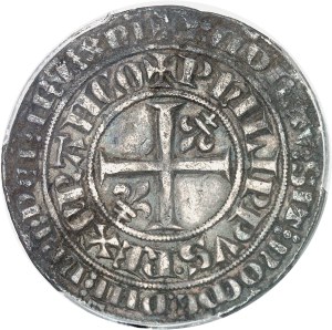 Philippe VI (1328-1350). Gros parisis ND (1329).
