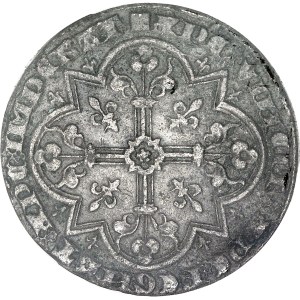 Jean II le Bon (1350-1364). Piéfort du Mouton d’or ND (c.1355).