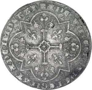Jean II le Bon (1350-1364). Piéfort du Mouton d'or ND (c.1355).