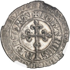 Jean II le Bon (1350-1364). Gros à la couronne, 1ère émission ND (1358).