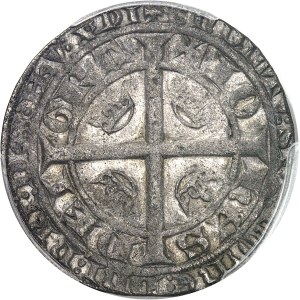 Jean II le Bon (1350-1364). Gros blanc aux fleurs de lis ND (1360).