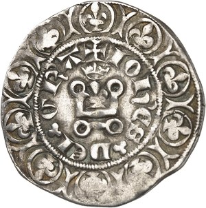 Jean II le Bon (1350-1364). Gros with crowned lily for Languedoc ND (1359), Montpellier ?