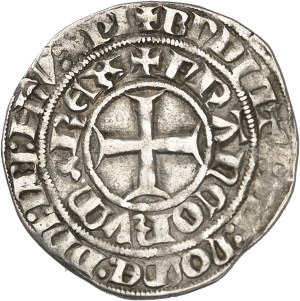 Jean II le Bon (1350-1364). Gros with crowned lily for Languedoc ND (1359), Montpellier ?