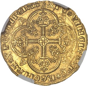 Charles V (1364-1380), Franc à cheval du Dauphiné ND (1364), Dauphin workshop, undetermined.
