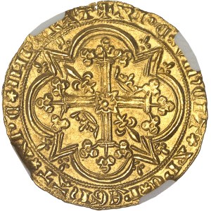 Charles V (1364-1380). Franc à pied ND (1365).