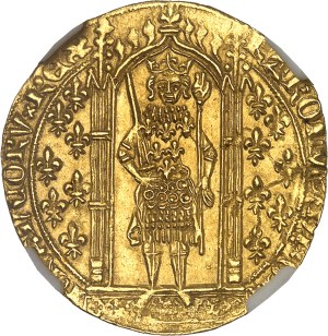 Charles V (1364-1380). ND foot soldier (1365).