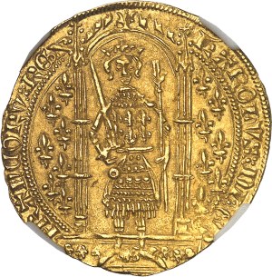 Charles V (1364-1380). ND foot soldier (1365).