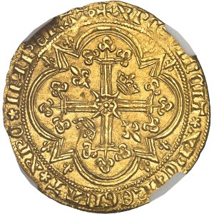 Charles V (1364-1380). Franc à pied ND (1365).