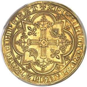 Charles V (1364-1380). Franc à pied ND (1365).