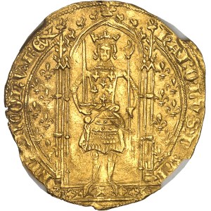 Charles V (1364-1380). Franc à pied ND (1365).