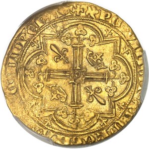 Charles V (1364-1380). Franc à pied ND (1365).