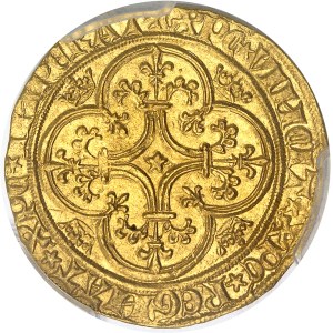 Charles VI (1380-1422). Écu d’or à la couronne, 2e émission ND (1388-1389), Atelier indéterminé.