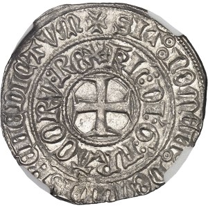 Charles VI (1380-1422). Gros aux lis sous une couronne ND (3 novembre 1413), Rouen.