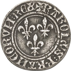Charles VI (1380-1422). Piéfort du Gros aux lis ND (1413).