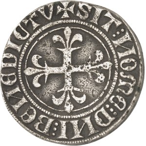 Charles VI (1380-1422). Piéfort du Gros aux lis ND (1413).