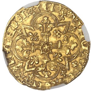 Charles VII (1422-1461). Agnel d’or, 2e émission ND (1427), La Rochelle.