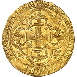 Charles VII (1422-1461). Royal d’or, 1ère émission ND (1429), Angers.