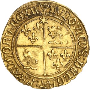 Louis XII (1498-1514). Écu d’or au soleil du Dauphiné, 1er type ND, Montélimar.