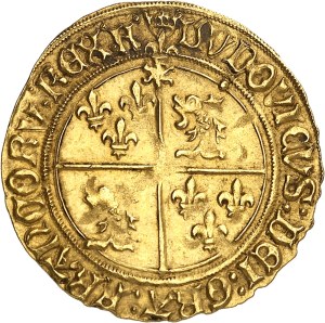 Louis XII (1498-1514). Écu d'or au soleil du Dauphiné, 1st type ND, Montélimar.