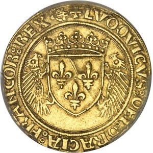 Louis XII (1498-1514). Écu d’or au porc-épic ND (1507-1515), Bayonne.