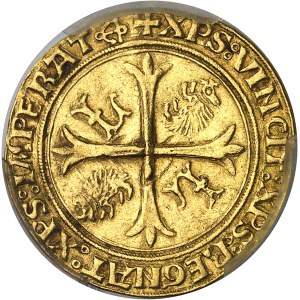 Louis XII (1498-1514). Écu d’or au porc-épic ND (1507-1515), Bayonne.