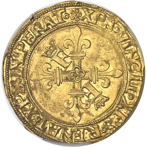 François Ier (1515-1547). Écu d’or au soleil du Dauphiné, 2e type, 3e émission ND (22 mars 1527- 18 mars 1528), Grenoble.