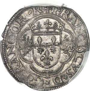 François I (1515-1547). Douzain aux salamandres, 4th type ND (1540), T, Turin.