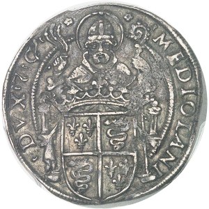 François Ier (1515-1547). Gros de six sous, à la salamandre ND (1515-1516), Milan.