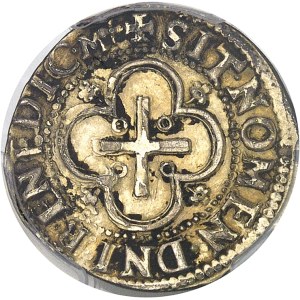 Charles IX (1560-1574). Essai d’argent du denier tournois ND (1560-1574), D, Lyon.