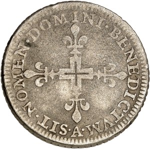 Henri III (1574-1589). Piéfort double du double sol parisis, 2e type 1578, A, Paris.
