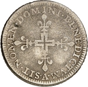 Henri III (1574-1589). Piéfort double du double sol parisis, 2nd type 1578, A, Paris.