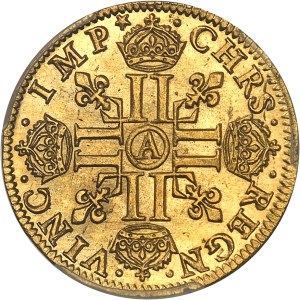 Louis XIII (1610-1643). Louis d'or à la mèche longue et étoile 1641, A, Paris.