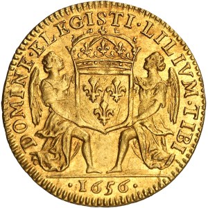 Louis XIV (1643-1715). Lis d’Or 1656, A, Paris.