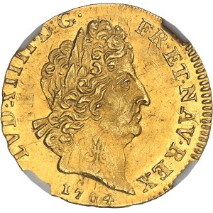 Louis XIV (1643-1715). Louis d’or aux insignes, réformation 1704, A, Paris.