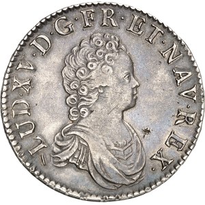 Louis XV (1715-1774). Écu aux trois couronnes 1715, W, Lille.