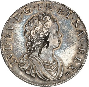 Louis XV (1715-1774). Quarter shield with three crowns 1715, A, Paris.