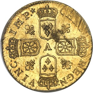 Louis XV (1715-1774). Louis d’or dit “de Noailles” 1717, A, Paris.