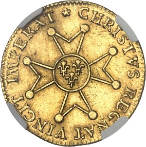 Louis XV (1715-1774). Louis d'or à la croix chevalier 1719, A, Paris.