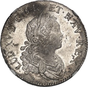 Louis XV (1715-1774). Demi-écu de France-Navarre 1718, W, Lille.
