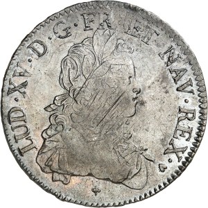 Louis XV (1715-1774). Écu de France 1720, G, Poitiers.