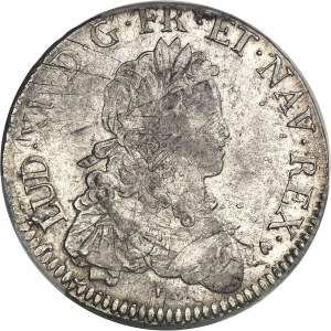 Louis XV (1715-1774). Écu de France 1722, G, Poitiers.
